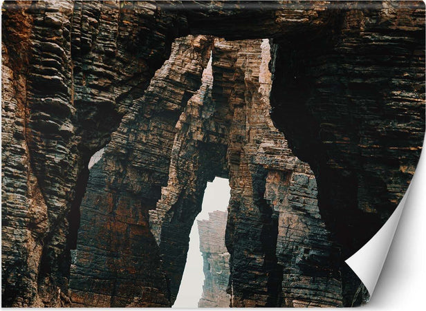 Carta-Da-Parati,-Tunnel-nelle-rocce