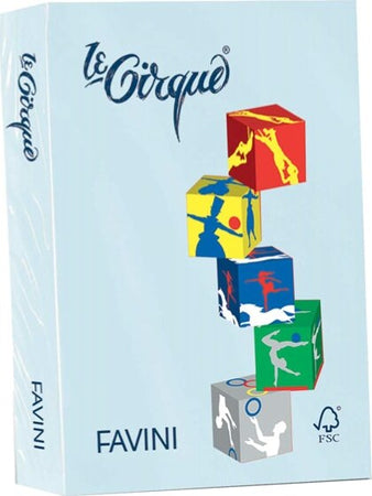 Carta Le Cirque - A4 - 160 gr - celeste pastello 101 - Favini - conf. 250 fogli Casa e cucina/Hobby creativi/Carta e lavorazione della carta/Carta/Carta decorativa Eurocartuccia - Pavullo, Commerciovirtuoso.it