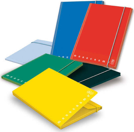 Cartellina-A4-con-Elastico-Monocromo-Pigna