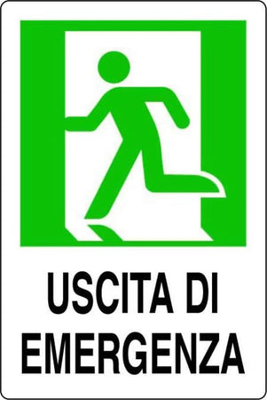 CARTELLO-METALLICO-USCITA-DI-EMERGENZA-UOMO-SINISTRA-300X200