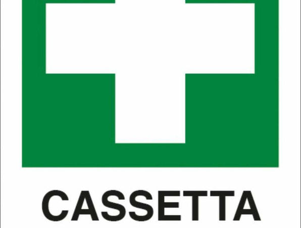 Cartello segnaletica cassetta pronto soccorso 30x20