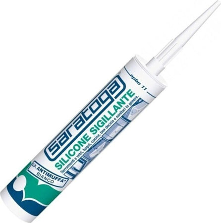 Cartuccia-Silicone-Professionale-Sigillante-Antimuffa-Acrilico-Bianco-300-Ml