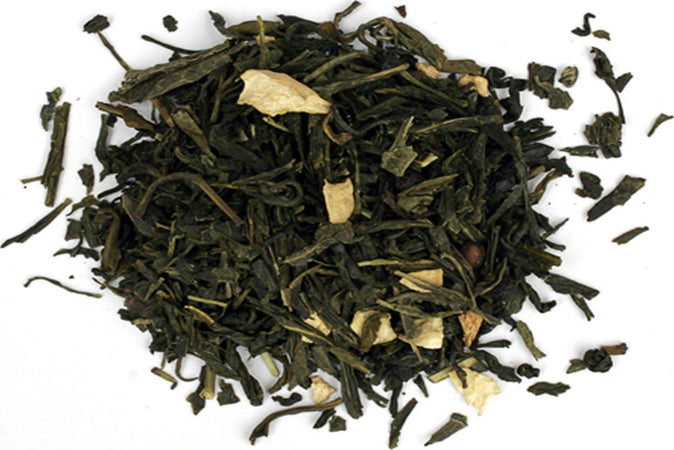 Casablanca - Tè verde allo Zenzero Alimentari e cura della casa/Caffè tè e bevande/Tè e tisane/Tè verde MariTea bottega del Tè - Lodi, Commerciovirtuoso.it