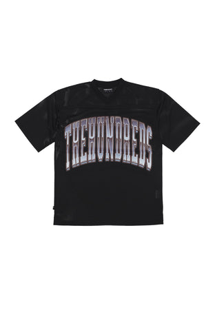 THE HUNDREDS Casacca Uomo Division Football Jersey Black da uomo