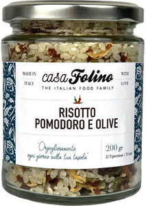 Casafolino Risotto Al Pomodoro E Olive 200 Gr