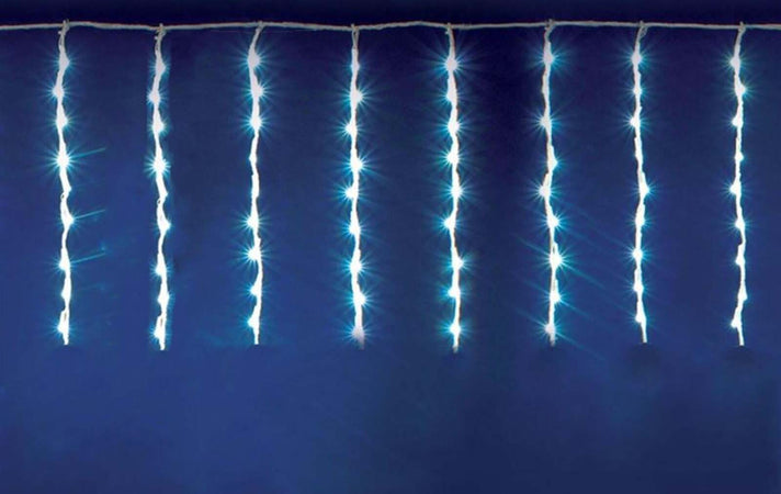 Cascata luminosa a led luce fredda decorazioni effetto pioggia 8,5 mt x h 25 cm Casa e cucina/Decorazioni per interni/Addobbi e decorazioni per ricorrenze/Decorazioni natalizie/Luci natalizie/Catene luminose per interni MagiediNatale.it - Altamura, Commerciovirtuoso.it