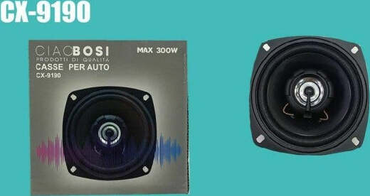 Cassa Acustica Altoparlante Da 300 Watt Woofer Per Auto Cx-9190 Ascolto Pulito Elettronica/Elettronica per veicoli/Elettronica per auto/Sistemi audio/Altoparlanti/Altoparlanti coassiali Trade Shop italia - Napoli, Commerciovirtuoso.it