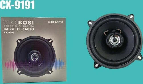Cassa Acustica Altoparlante Da 400 Watt Woofer Per Auto Cx-9191 Ascolto Pulito Elettronica/Elettronica per veicoli/Elettronica per auto/Sistemi audio/Altoparlanti/Altoparlanti coassiali Trade Shop italia - Napoli, Commerciovirtuoso.it