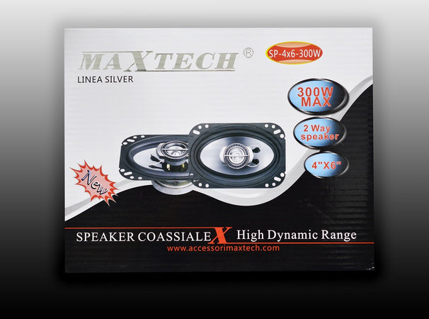 Casse Per Auto 300w 2 Vie 4x6 Coppia Altoparlanti Coassiali Stereo Maxtech Sp-4x6-300w Elettronica/Elettronica per veicoli/Elettronica per auto/Sistemi audio/Altoparlanti/Altoparlanti coassiali Trade Shop italia - Napoli, Commerciovirtuoso.it