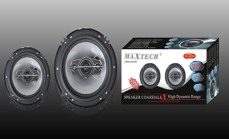 Casse Per Auto 400w Audio Volume 4 Vie Speaker Coassiale Maxtech Musica Sp-400w Elettronica/Elettronica per veicoli/Elettronica per auto/Sistemi audio/Altoparlanti/Altoparlanti coassiali Trade Shop italia - Napoli, Commerciovirtuoso.it