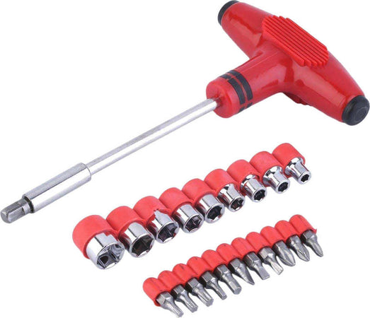 Cassetta Attrezzi Inclusa Di 47 Utensili Martello Chiavini Giravite Chiavi Torx Fai da te/Utensili elettrici e a mano/Utensili a mano/Set di attrezzi Trade Shop italia - Napoli, Commerciovirtuoso.it