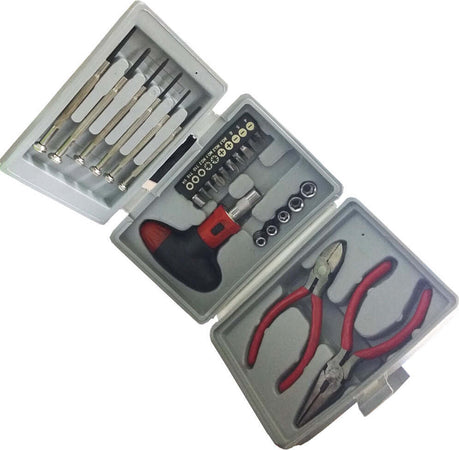 Cassetta Attrezzi Kit Utensili Di Precisione 24pz Ferramenta Beper Casa, arredamento e bricolage > Bricolage e fai da te > Set di Utensili Trade Shop italia - Napoli, Commerciovirtuoso.it