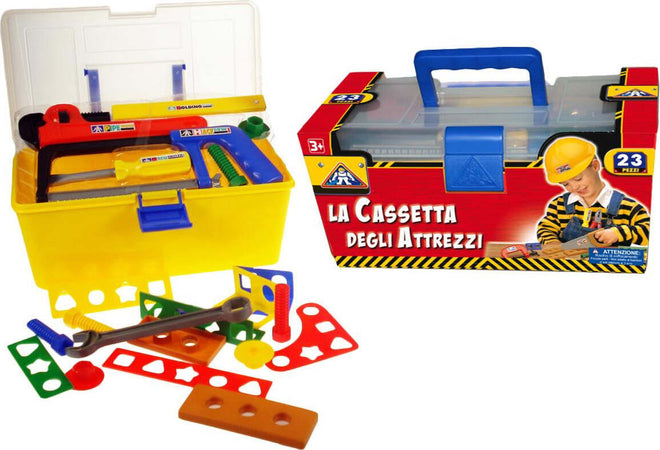 Cassetta-Attrezzi-Lavoro-23-Pezzi-Kidz-Corner