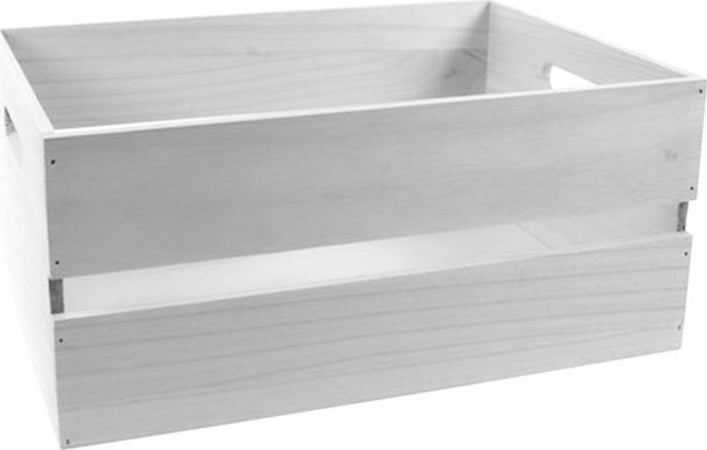 Cassetta decorativa in Legno Bianco per decorazioni natalizie o presepe 40 cm Casa e cucina/Decorazioni per interni/Addobbi e decorazioni per ricorrenze/Decorazioni natalizie/Oggettistica MagiediNatale.it - Altamura, Commerciovirtuoso.it