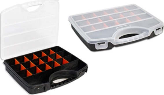 Cassetta-Porta-Utensili-20-Scomparti-Valigetta-Plastica-Attrezzi-Organizer-Accessori