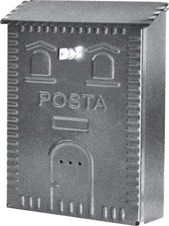 Cassetta-Posta-Postale-In-Ferro-Battuto-Esterno-Buca-Lettere-25x38x8cm