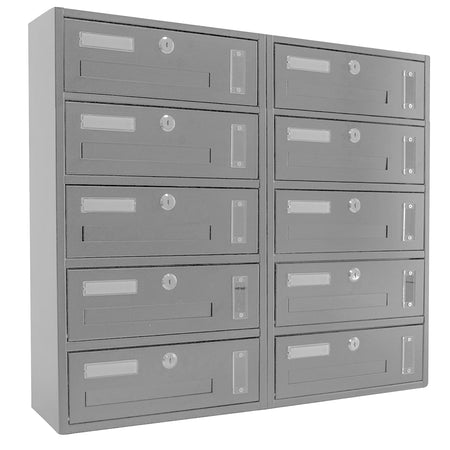 Cassetta postale condominiale da muro buca lettere componibile "Made in Italy"