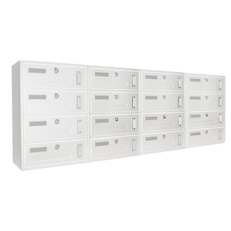 Cassetta postale condominiale da muro buca lettere componibile "Made in Italy"