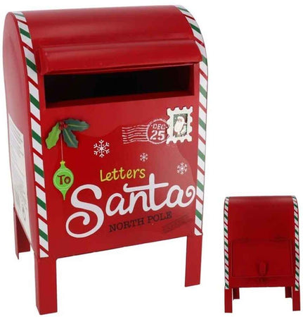 Cassetta Postale per Letterina di Babbo Natale Buca per Lettere Porticina