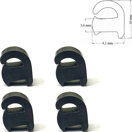 CASTOR 4 GOMMINI GRIGLIE PIANI COTTURA CUCINA PARACOLPI ANTIGRAFFIO Casa e cucina/Grandi elettrodomestici/Accessori e parti di ricambio/Ricambi e accessori per piani cottura/Griglie per piani cottura Rossi Ricambi - Venetico Marina, Commerciovirtuoso.it