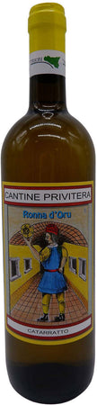Catarratto Vino Bianco di Sicilia Bottiglia Cl.75 Vino Igt Terre Siciliane Cantine Privitera 14% Vol Vino per Pesci e Crostacei vino Tesori Di Sicilia - Nicosia, Commerciovirtuoso.it