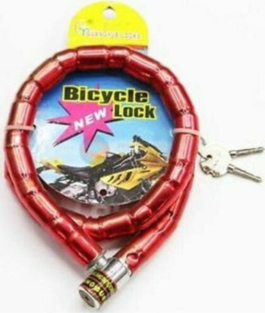 Catena-Catenaccio-Antifurto-Lucchetto-Moto-Scooter-Motorino-Bici-Antitaglio
