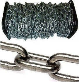 Catena Genovese N.12 - 28 Mm. 1.6 2.2 2.7 3.4 4.4 5.5 6.5 7.5 9 M100 Aref Fai da te/Ferramenta/Teloni e imbracature/Catene/Catene ad aneli Trade Shop italia - Napoli, Commerciovirtuoso.it