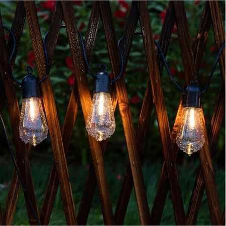 Catena luminosa 4.5mt con pannello SOLARE 10 lampade luce calda impermeabile Casa e cucina/Decorazioni per interni/Addobbi e decorazioni per ricorrenze/Decorazioni natalizie/Luci natalizie/Catene luminose per interni Zencoccostore - Formia, Commerciovirtuoso.it