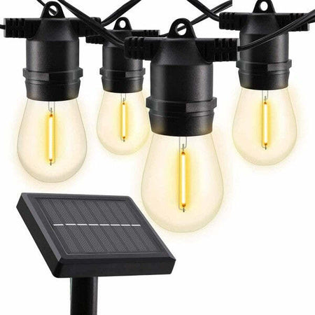 Catena-Luminosa-A-Led-Energia-Pannello-Solare-Con-10-Lampadine-Luce-Calda-4,5-Mt