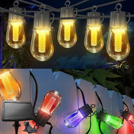 Catena-Luminosa-con-Pannello-Solare-Ricaricabile-Multicolore-Effetto-rgb-e-caldo-con-telecomando