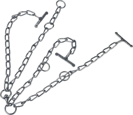 Catena per Bovini in ferro lucido con anello givolare a 3 Capi Commercio Industria e Scienza/Attrezzature e forniture agricole/Attrezzature per animali di allevamento/Accessori per il trasporto La Zappa - Altamura, Commerciovirtuoso.it