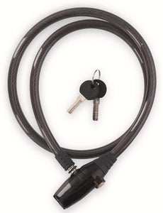 Catena Sicurezza Antifurto Bici Bicicletta Lucchetto 2 Chiavi Acciaio 12x1000mm