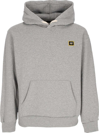 CATERPILLAR-Felpa-Cappuccio-Uomo-Unit-Hoodie-Light-Heather-Grey-da-uomo
