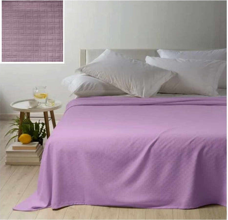 Cavalieri Elegante Copriletto Matrimoniale 260x260 Clara Cotone Jacquard Tinta Unita Casa e cucina/Tessili per la casa/Biancheria da letto/Copriletti La Bottega del Risparmio - Bari, Commerciovirtuoso.it