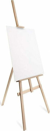 Cavalletto-Pittorico-In-Legno-Inclinabile-90-Cm-Pittura-Esposizione-Tele-Quadri