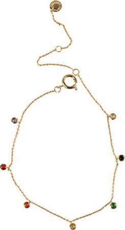 Cavigliera Donna Fatta A Mano Ipoallergenica Arcobaleno Senza Nichel Da Donna Big Metal London Moda/Donna/Gioielli/Cavigliere MesmerizeD - Porto Sant’Elpidio, Commerciovirtuoso.it