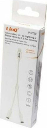 Cavo Adattatore Audio Da Lightning A Doppia Uscita Aux Jack 3,5mm Femmina Ip-7729 Elettronica/Home Audio e Hi-Fi/Accessori/Cavi/Cavi ottici Trade Shop italia - Napoli, Commerciovirtuoso.it