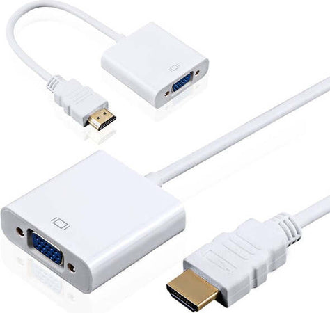 Cavo Adattatore Convertitore Hd Da Hdmi Maschio A Vga Femmina Segnale Hdtv Elettronica/Home Cinema TV e video/Accessori/Cavi/Cavi HDMI Trade Shop italia - Napoli, Commerciovirtuoso.it