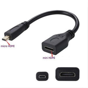 Cavo Adattatore Video Da Micro Hdmi Maschio A Mini Hdmi Femmina 15 Cm Hd-c4320 Elettronica/Informatica/Accessori/Cavi e accessori/Cavi/Cavi HDMI Trade Shop italia - Napoli, Commerciovirtuoso.it