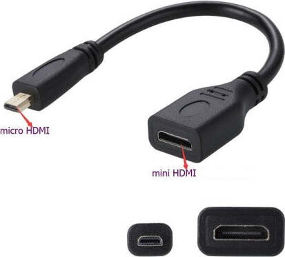 Cavo-Adattatore-Video-Da-Micro-Hdmi-Maschio-A-Mini-Hdmi-Femmina-15-Cm-Hd-c4320