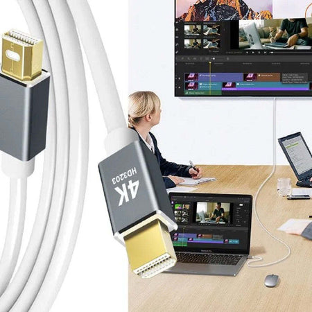 Cavo Adattatore Video Da Mini Displayport A Mini Displayport 4k 1.8 Mt Hd3203 Elettronica/Home Cinema TV e video/Accessori/Cavi/Connettori RCA Trade Shop italia - Napoli, Commerciovirtuoso.it