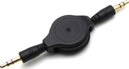 Cavo-Audio-Con-Jack-Aux-3,5-Mm-Retrattile-Retraibile-Avvolgibile-Maschio-Maschio