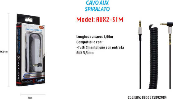 Cavo-Audio-Stereo-Aux-Spiralato-3,5mm-Angolo-Retto-Smartphone-1mt-Maxtech-Aux2-s1m