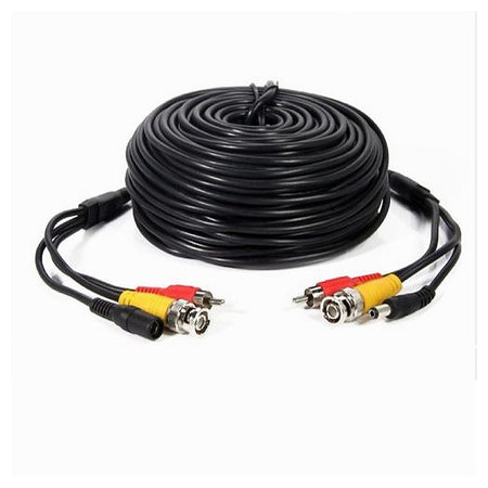 Cavo Coassiale Per Telecamera Audio Video Alimentazione Bnc+av+dc 20mt Cv-tel004