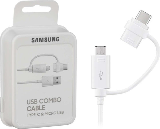Cavo COMBO 2 in 1 da USB-A a USB Type C & Micro USB SAMSUNG 1,5 M EP-DG930
