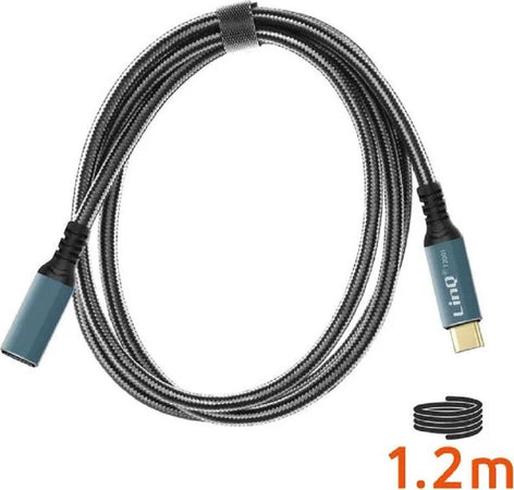 Cavo Prolunga Usb-c Maschio Femmina Type-c 8k Ricarica Pd100w 1,2mt 20gbps T20g1 Elettronica/Informatica/Accessori/Cavi e accessori/Cavi/Cavi USB Trade Shop italia - Napoli, Commerciovirtuoso.it
