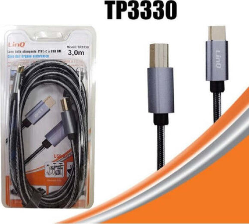 Cavo-Stampante-Da-Type-c-A-Usb-Bm-Per-Organo-Elettronico-Computer-3-Mt-Tpc3330