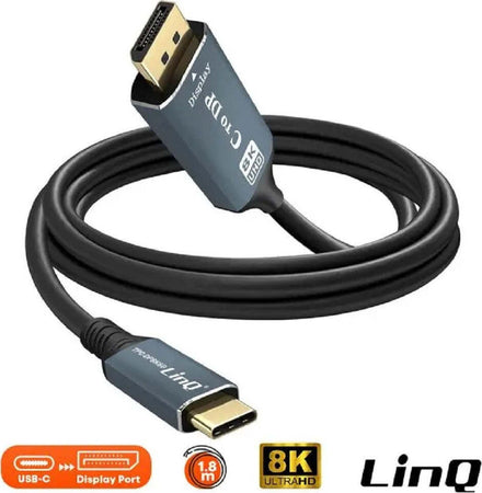 Cavo Video Adattatore Da Type-c A Dp Display Port Ultra Hd 8k 1,8 Mt Tpc-dp8k60 Elettronica/Cellulari e accessori/Accessori/Caricabatterie/Caricabatterie portatile Trade Shop italia - Napoli, Commerciovirtuoso.it