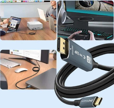 Cavo Video Adattatore Da Type-c A Dp Display Port Ultra Hd 8k 1,8 Mt Tpc-dp8k60 Elettronica/Cellulari e accessori/Accessori/Caricabatterie/Caricabatterie portatile Trade Shop italia - Napoli, Commerciovirtuoso.it