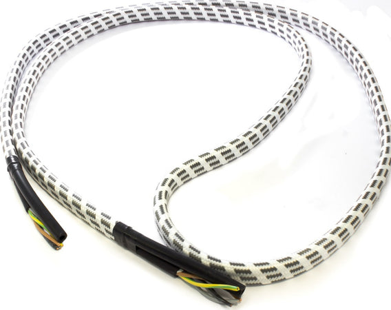 CAVO+TUBO VAPORE TELATO PER FERRO DA STIRO CALDAIA STIRELLA 3 CAVI +TERRA- METRI 2 - Casa e cucina/Ferri da stiro e accessori/Accessori per ferro e asse da stiro/Accessori per generatori di vapore Rossi Ricambi - Venetico Marina, Commerciovirtuoso.it